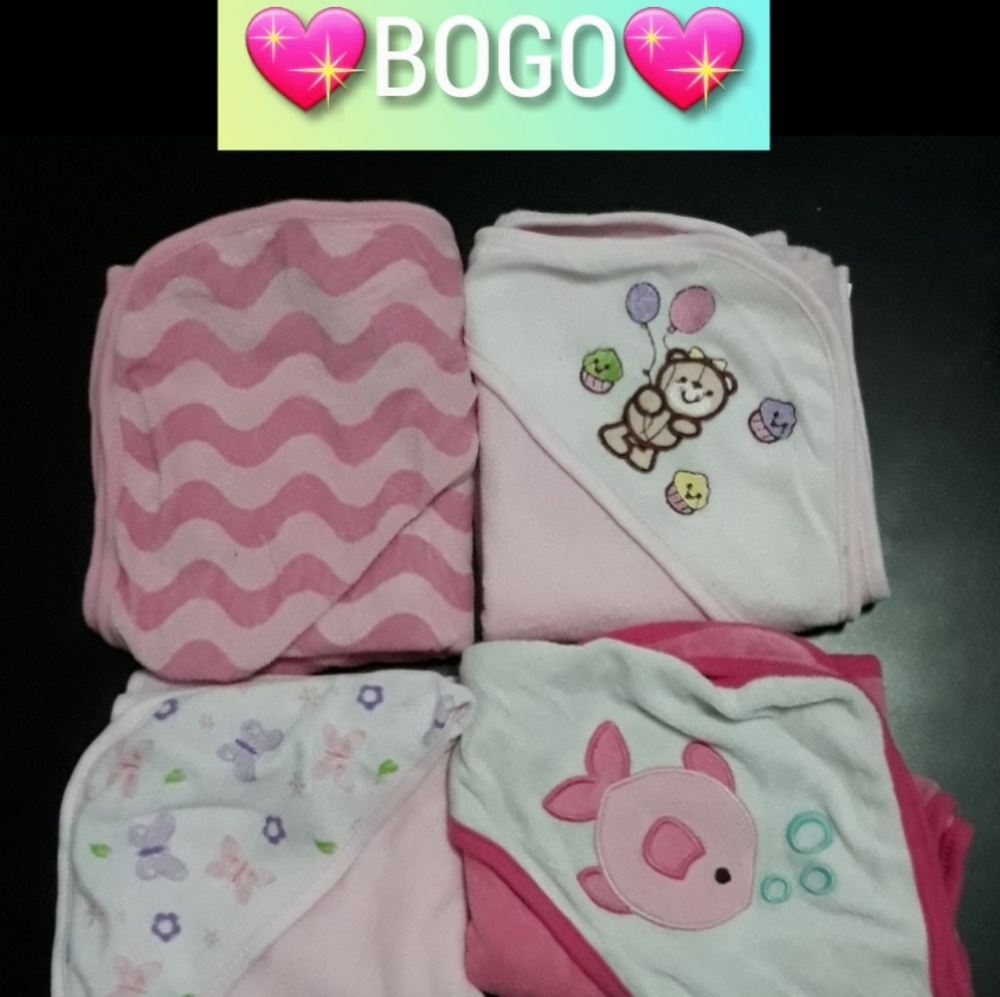 👶💥BUY ONE GET ONE FREE💥Baby towels bundle